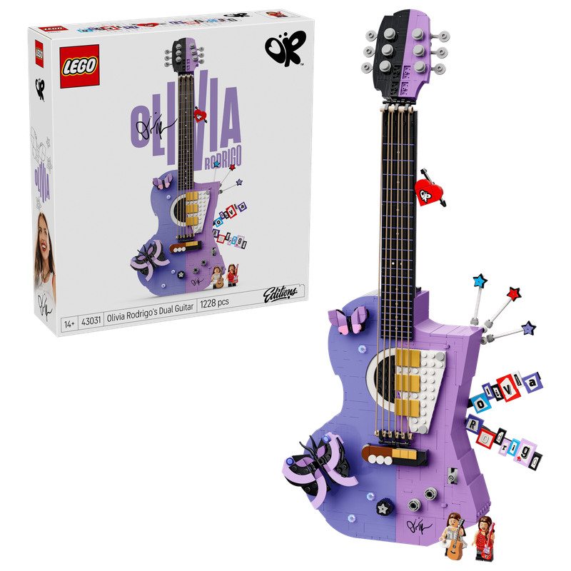LEGO Editions 43031 - Olivia Rodrigo's Dual Guitar LEGO Editions 43031 - Olivia Rodrigo's Dual Guitar
