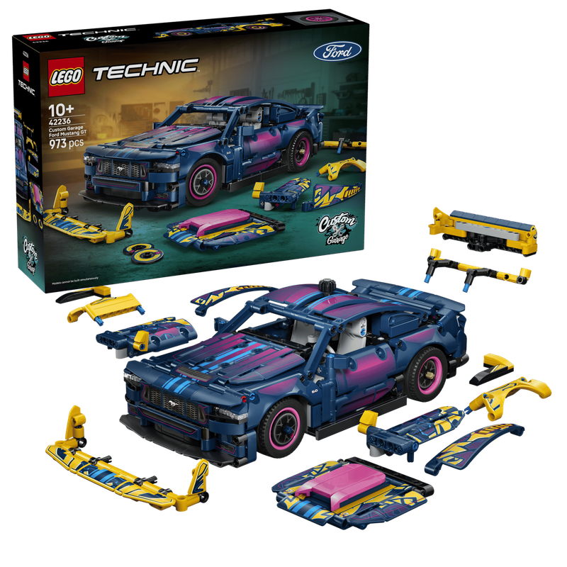 LEGO Technic 42236 -Custom Garage Ford Mustang GT Car