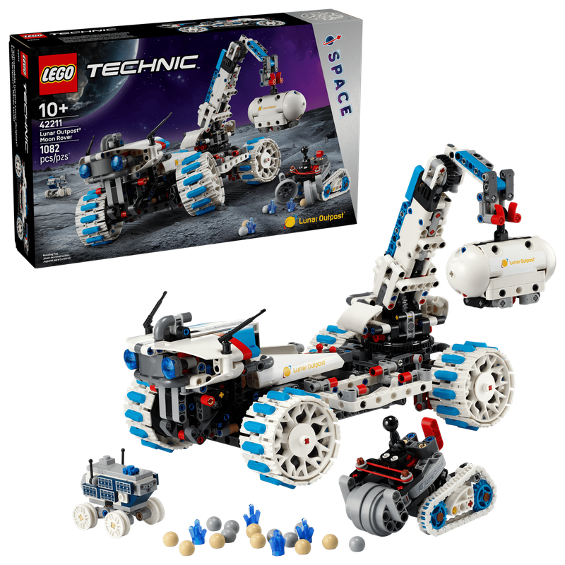 LEGO Technic 42211 - Lunar Outpost Moon Rover Space Vehicle