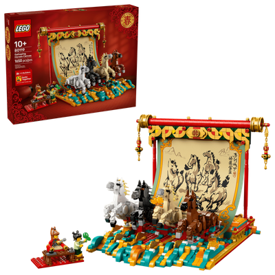 LEGO Seasonal 80119 - Galloping Horses Canvas
