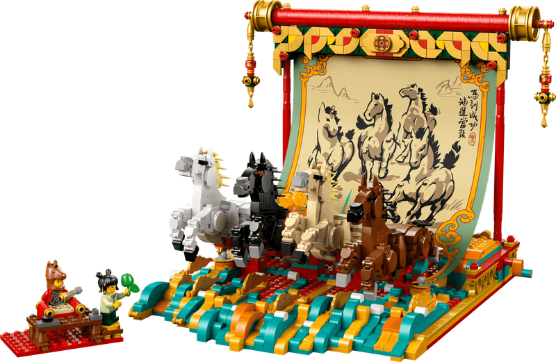 LEGO Seasonal 80119 - Galloping Horses Canvas