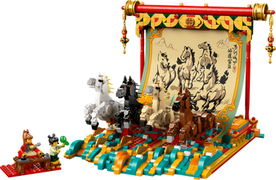 LEGO Seasonal 80119 - Galloping Horses Canvas