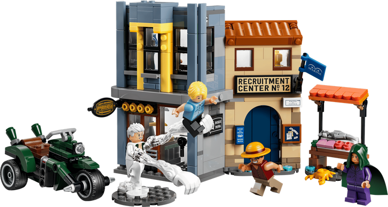 LEGO One Piece 75642 – Showdown with Captain Smoker