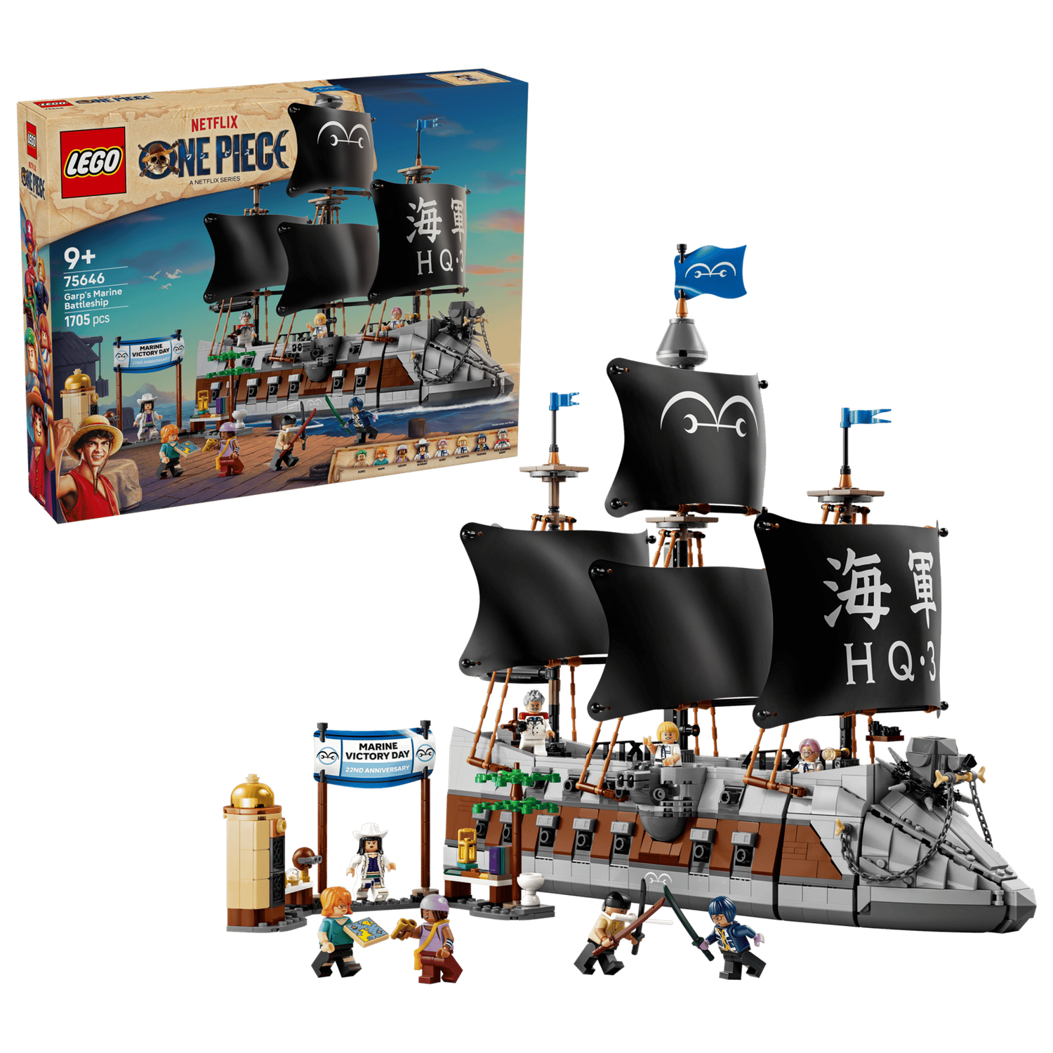 LEGO One Piece 75646 – Garp's Marine Battleship