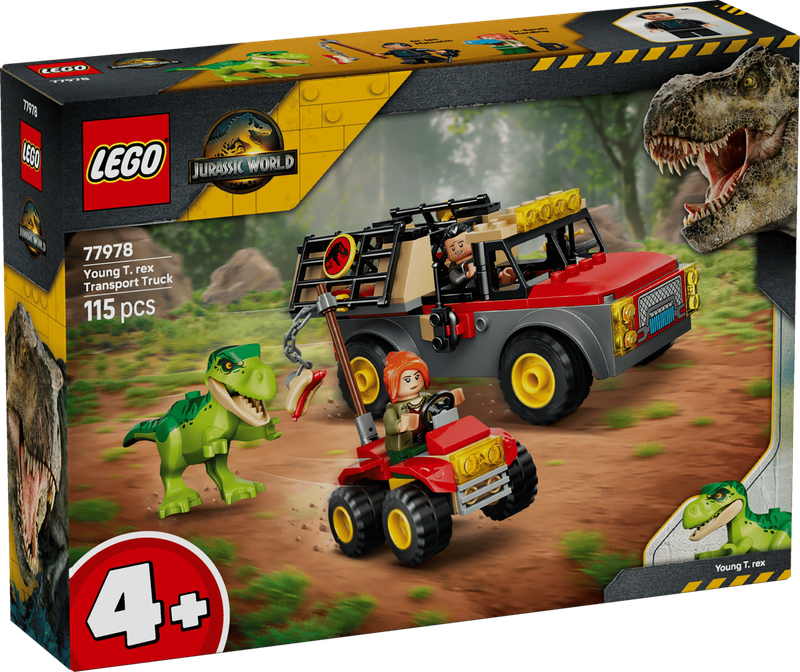 LEGO Jurassic World 77978 - Young T. rex Transport Truck