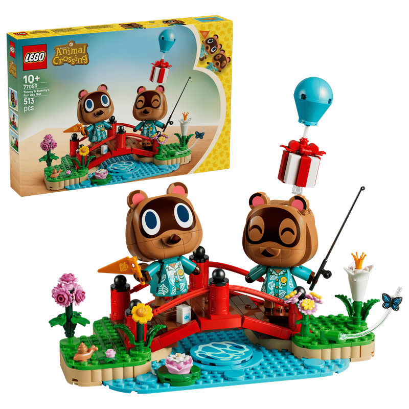 LEGO Animal Crossing 77059 - Timmy and Tommy's Fun Day Out