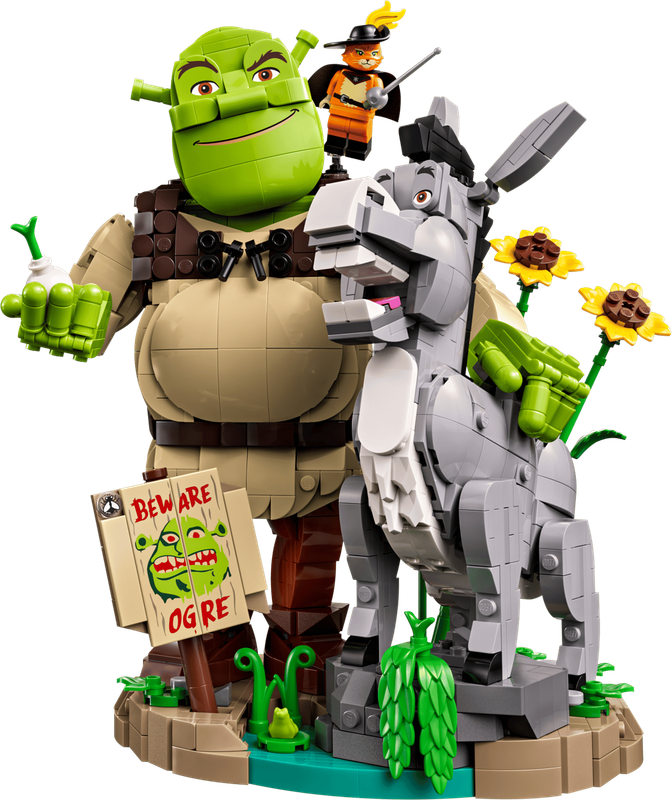 LEGO Shrek 72423 - Shrek, Donkey and Puss in Boots