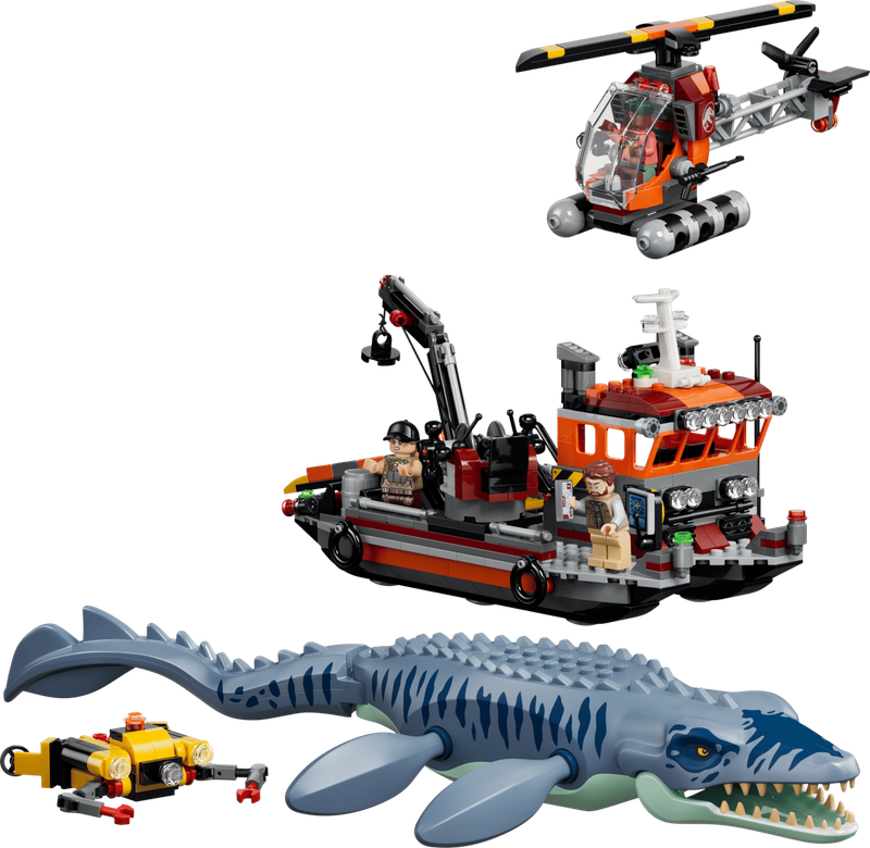 LEGO Jurassic World 77983 - Mosasaurus Dinosaur Boat Attack