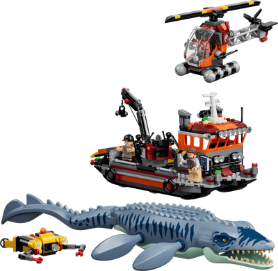 LEGO Jurassic World 77983 - Mosasaurus Dinosaur Boat Attack