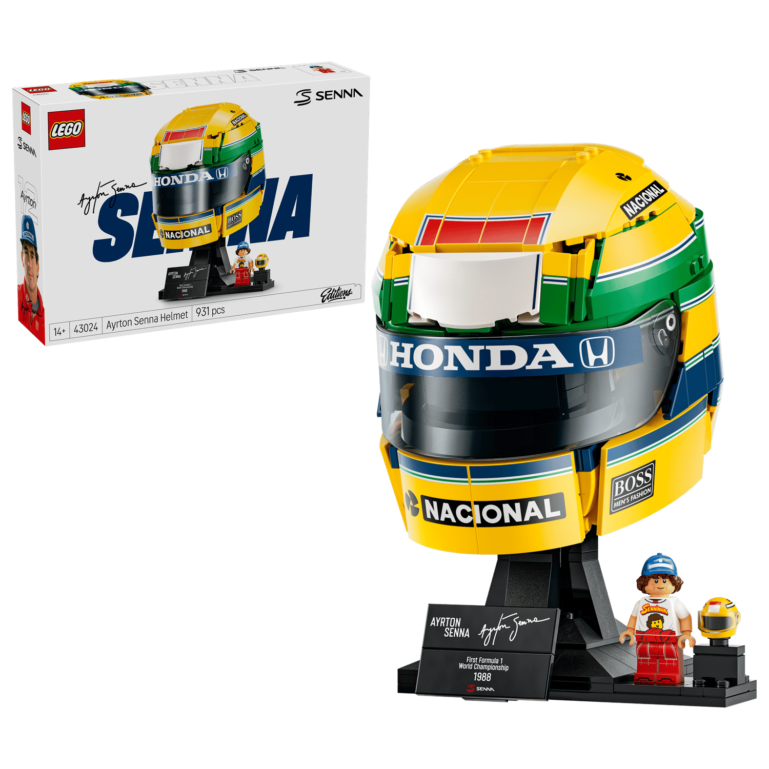 LEGO Editions 43024 - Ayrton Senna Helmet