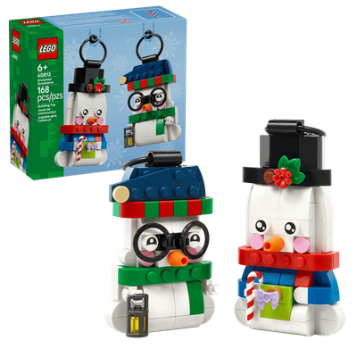 LEGO Seasonal 40812 - Snowman Ornaments LEGO Seasonal 40812 - Snowman Ornaments