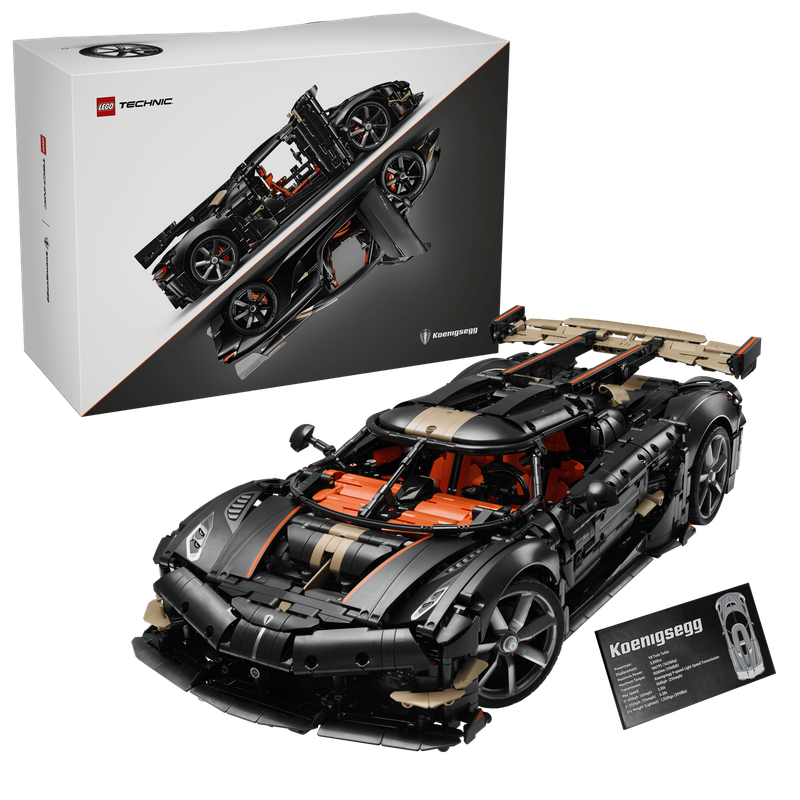 LEGO Technic 42232 - Koenigsegg Sadair's Spear Megacar