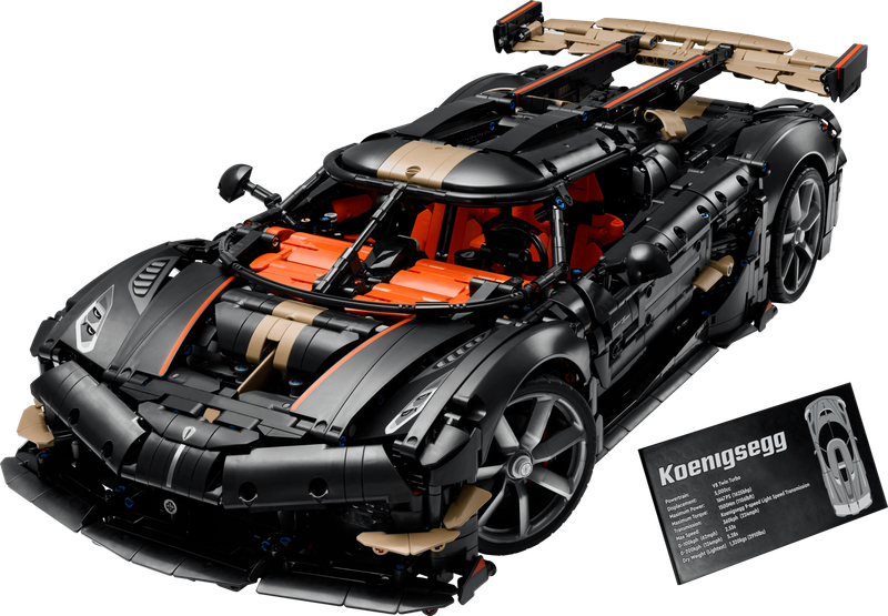 LEGO Technic 42232 - Koenigsegg Sadair's Spear Megacar