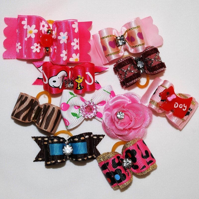 Assorted Variety Pack Bows, Assorted Variety Pack Bows: 10 Pack