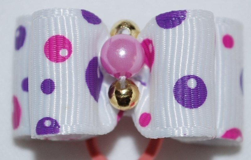 Polka Dot Dog Bows