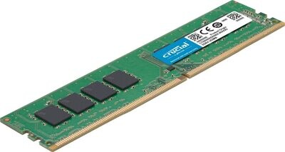 Crucial 8GB DDR4 2666MHz UDIMM Memory Desktop