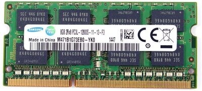 Samsung 8GB DDR3L 1600MHz SODIMM Memory Notebook