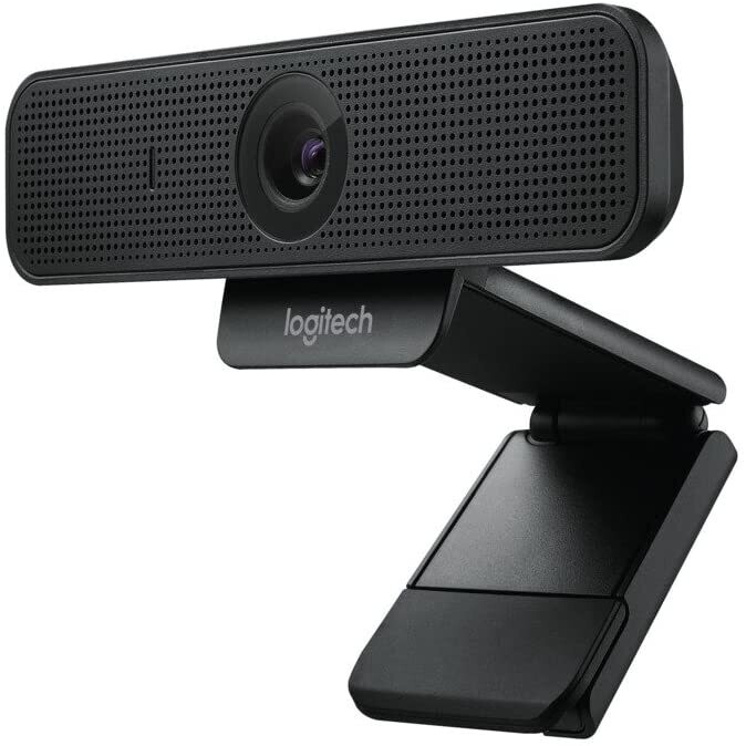 Logitech C925-e Webcam with HD Video and Built-In Stereo Microphones - Black