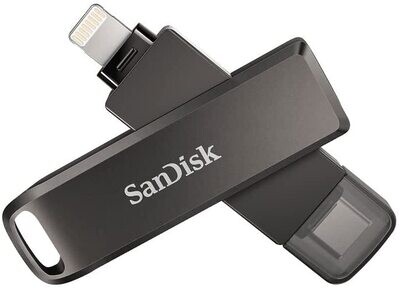 SanDisk 256GB iXpand Flash Drive.
