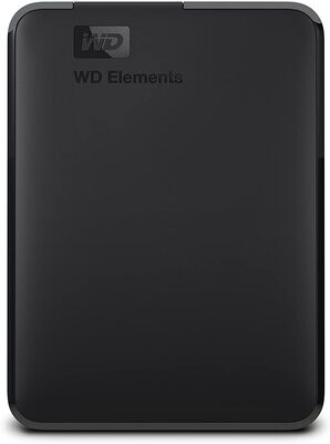 WD 2 TB Elements Portable External Hard Drive - USB 3.0, Black