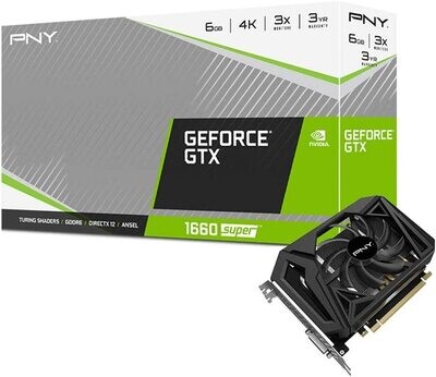 PNY GeForce GTX 1660 Super 6GB Single Fan Graphics Card