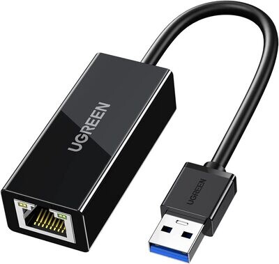 UGREEN USB 3.0 Ethernet Adapter USB to RJ45 Network 1000Mbps Gigabit LAN Ethernet Internet Adapter