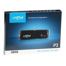 Crucial P3 500GB PCIe M.2 2280 SSD