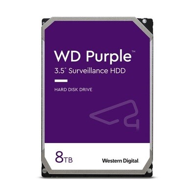 Western Digital 8TB WD Purple Surveillance.