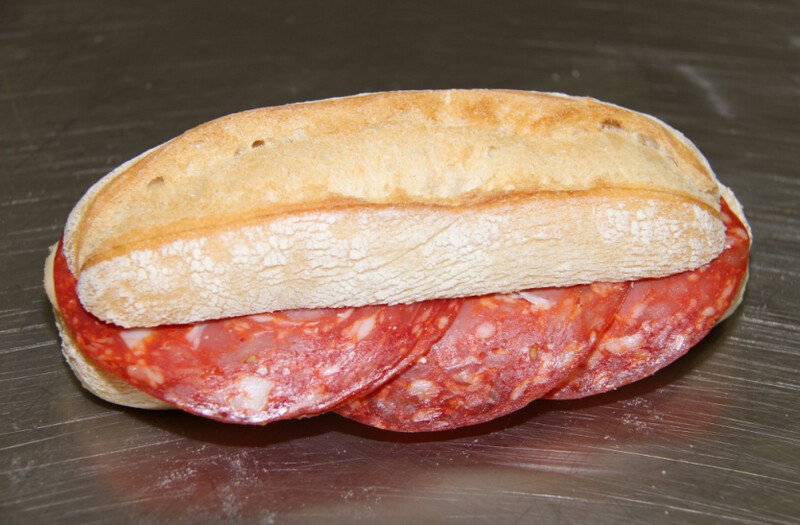 Ciabatta Salame Piccante e Provola