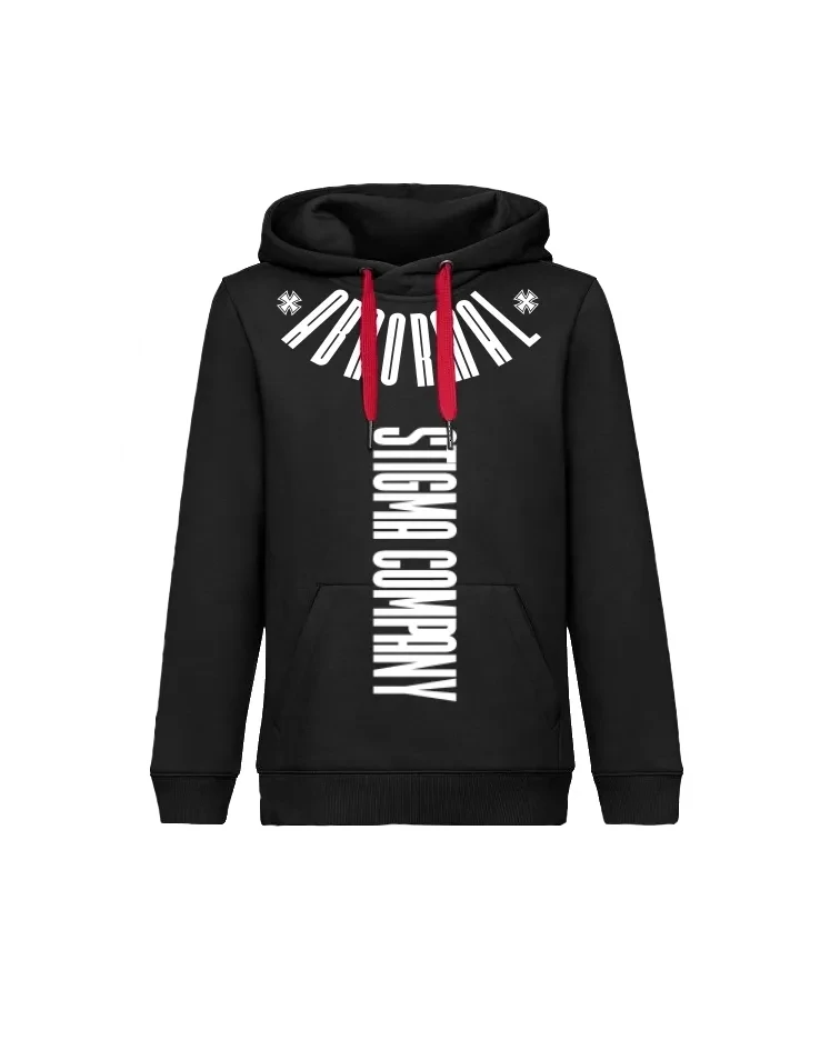 Abnormal Hoodie, Farbe: Schwarz - Weiß, Größe: XL