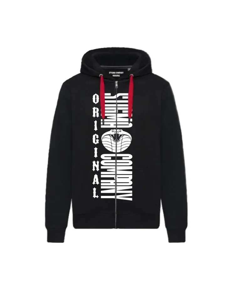 OSC Zip Hoodie, Farbe: Schwarz - Weiß, Größe: XL