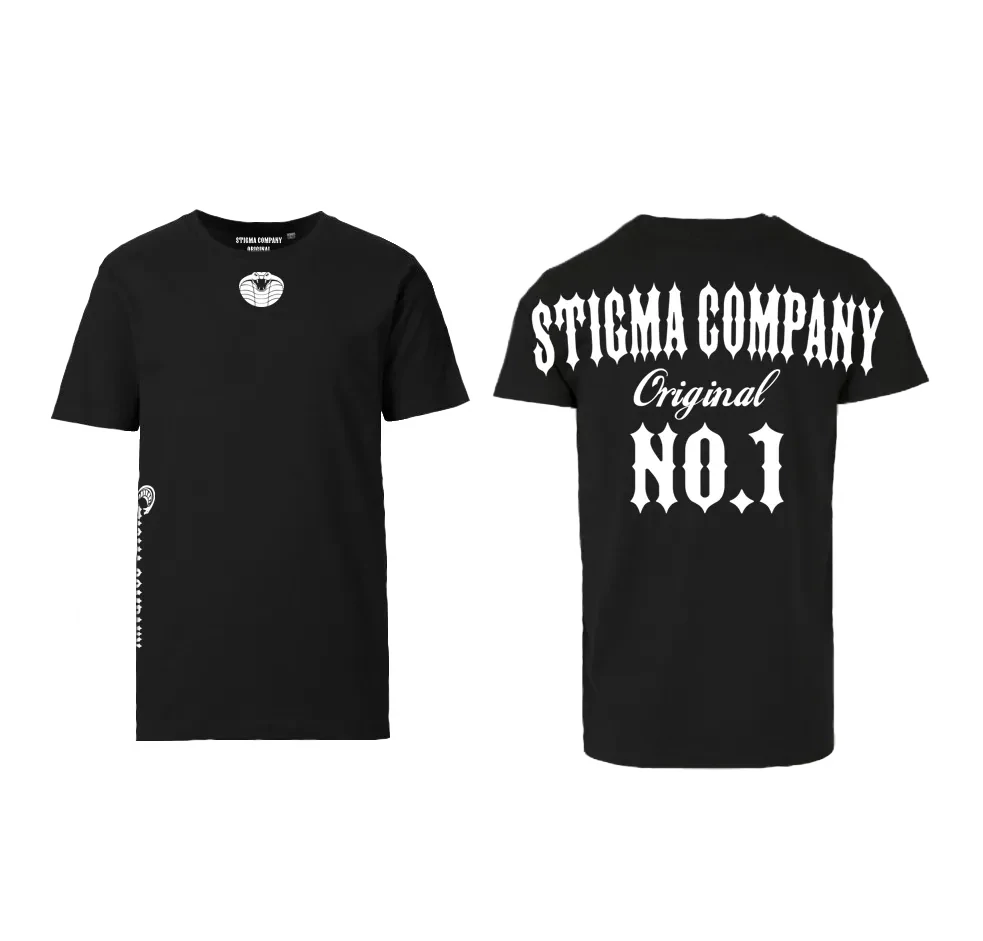 No. 1 T-Shirt, Farbe: Schwarz - Weiß, Größe: XL