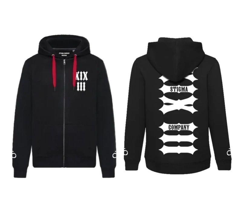 XIX III Zip Hoodie, Größe: XL