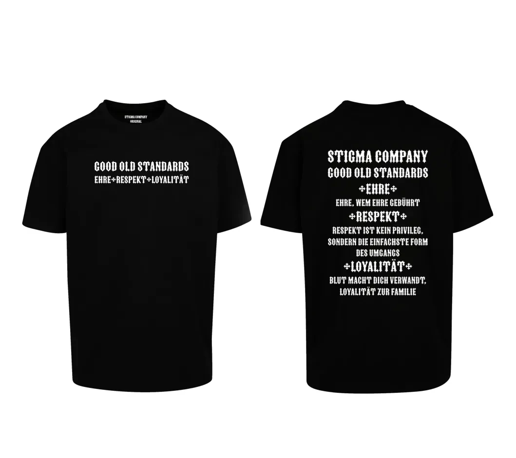 Good old standards Premium T-Shirt, Farbe: Schwarz - Weiß, Größe: XL