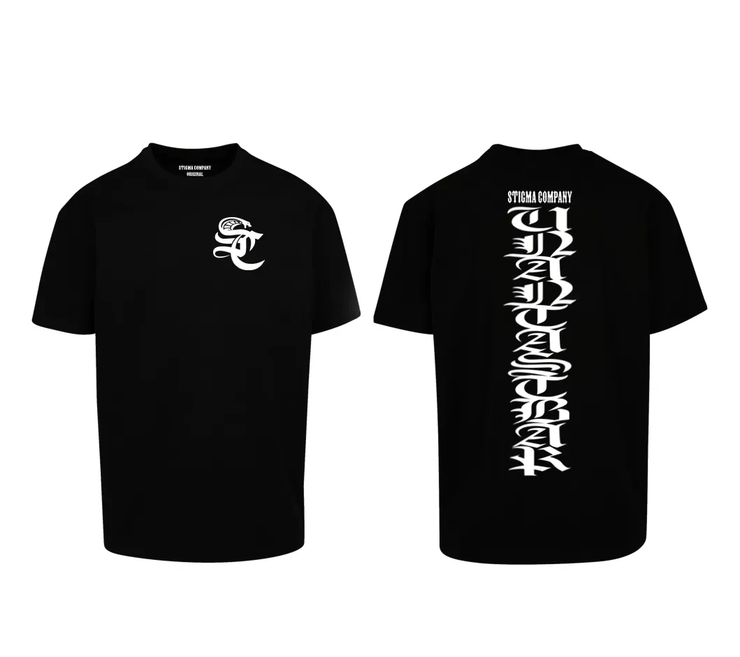 Unantastbar Premium T-Shirt, Farbe: Schwarz - Weiß, Größe: XL