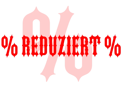 Reduziert %