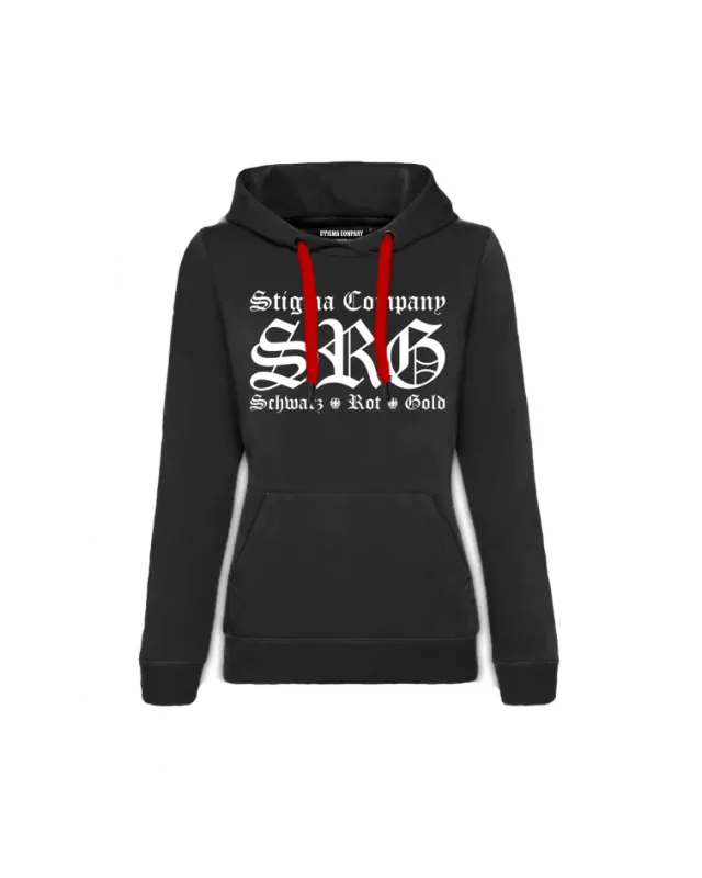 S.R.G. Schwarz Rot Gold Hoodie S.R.G. Schwarz Rot Gold Hoodie