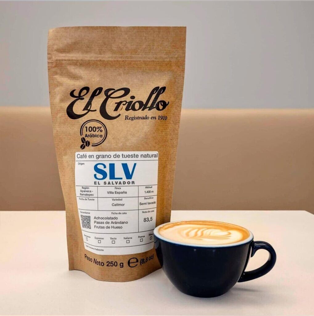 Café en Grano El Salvador Villa España El Criollo 250gr