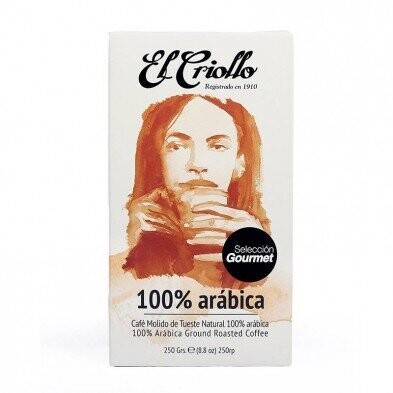 Café Molido Gourmet 100% Arábica 250gr El Criollo