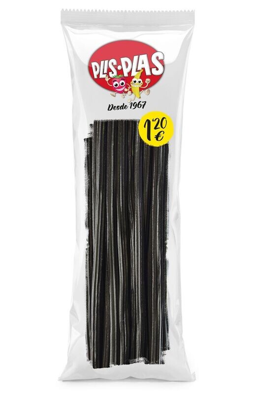 Torcida Negra bolsa 130gr Plis Plas