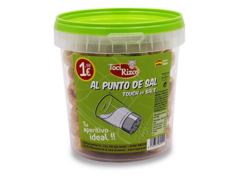 TociRizos AL PUNTO DE SAL Bote 85gr / Promoción 1,50€