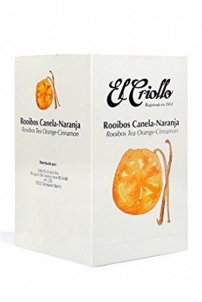 Infusión de Rooibos Canela-Naranja El Criollo 20 bolsitas