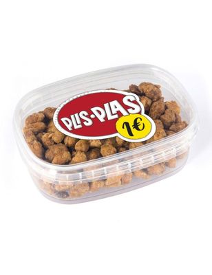 Tarrina de Cacahuete GARRAPIÑADO 80g Plis Plas