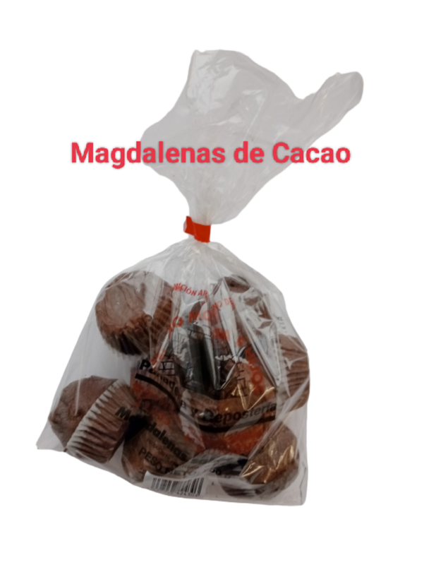 Magdalenas Artesanas de Cacao bolsa 250gr Monesma