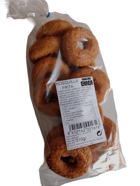 Rosquilla Frita Artesana Bolsa 300gr Errea Rosquilla Frita Artesana Bolsa 300gr Errea
