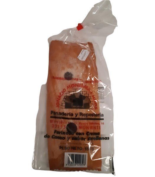 Farinoso con Crema de Cacao Y Sabor Avellanas 150gr Monesma