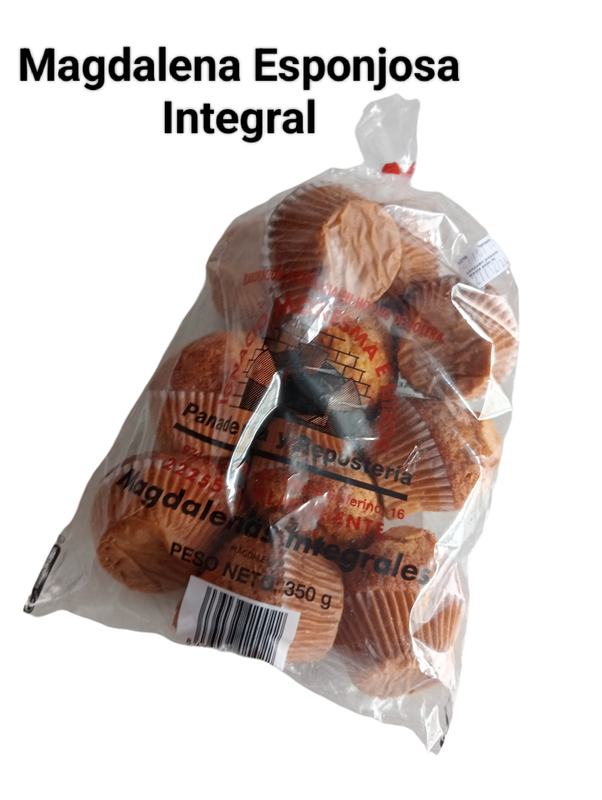 Integrales Magdalenas Artesanas Bolsa de 350gr