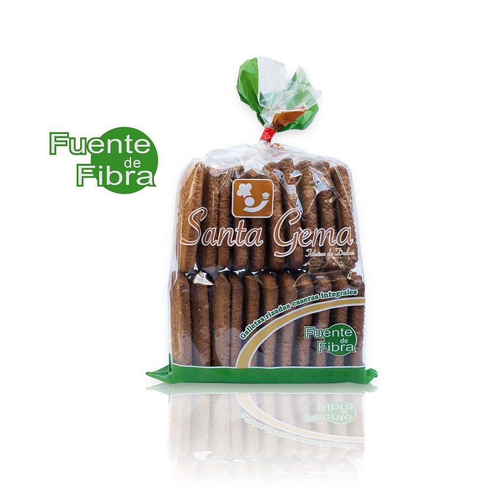 Galletas Rizadas Caseras INTEGRALES Santa Gema 400gr