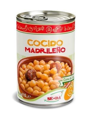 Lata de Cocido madrileño 400g