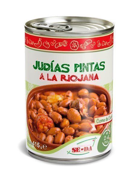 Lata de Judías PINTAS a la RIOJANA 400g